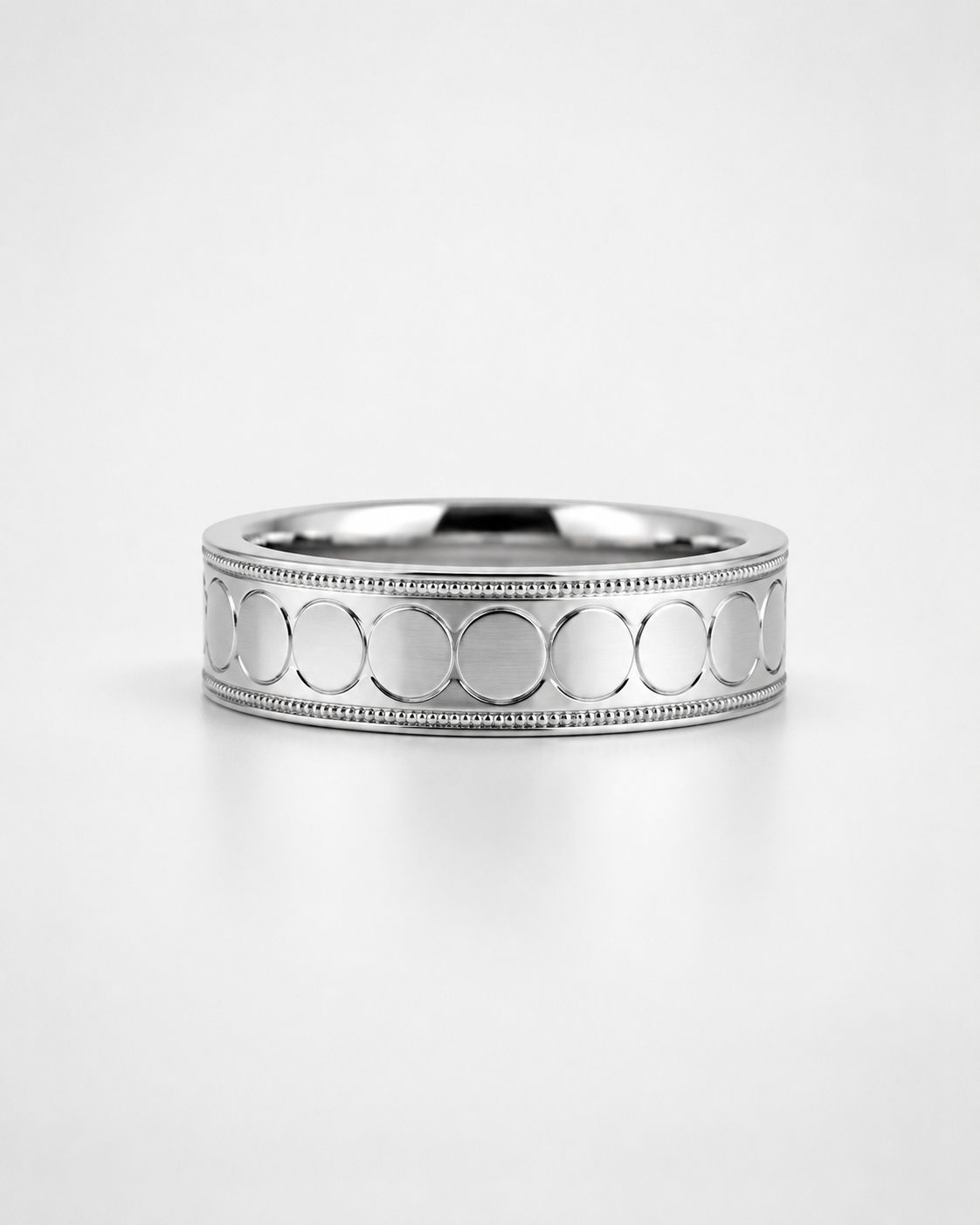 Ebony - Anillo Diamantado Mill Grain