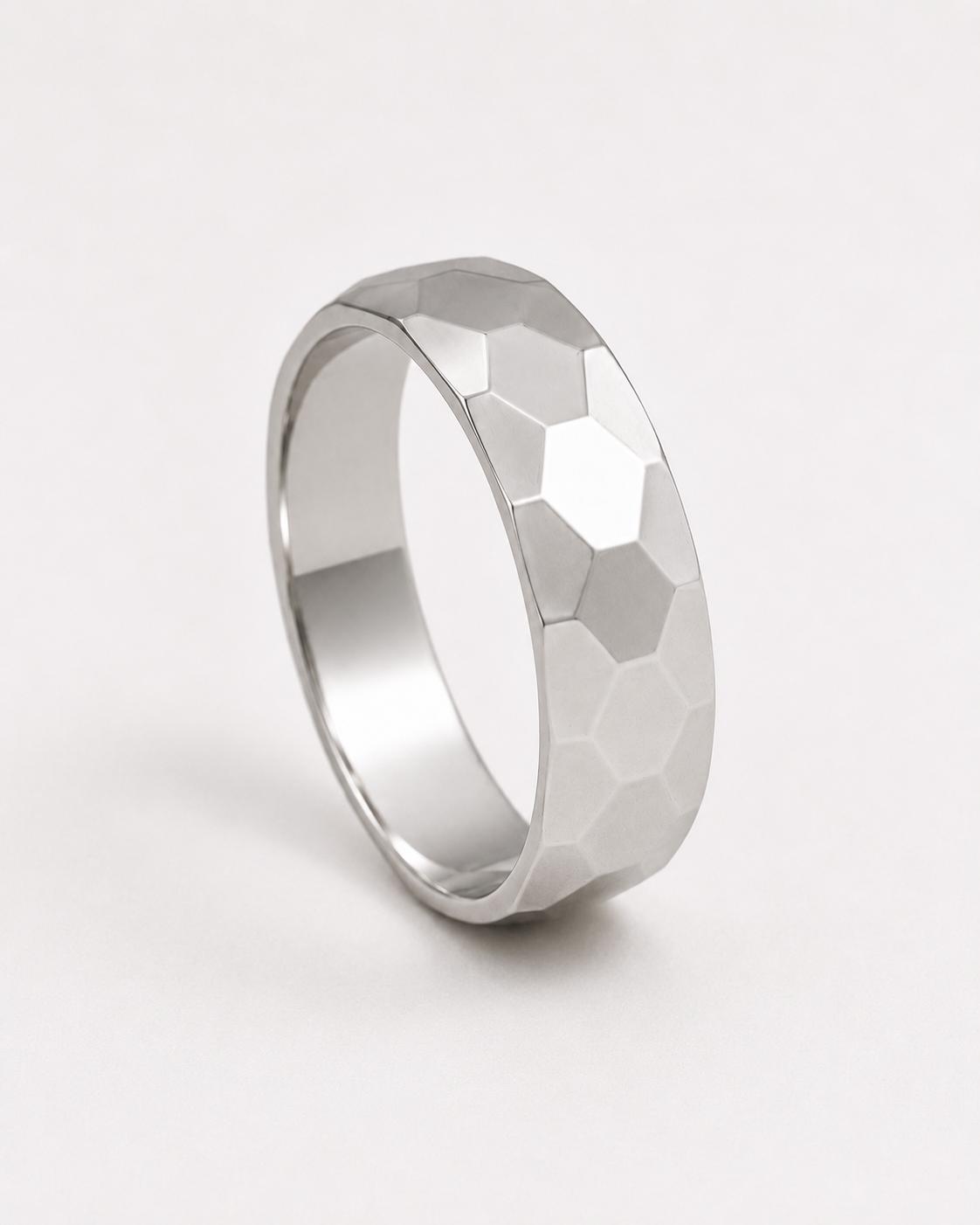 Enzo - Anillo Diamantado Rhomboids