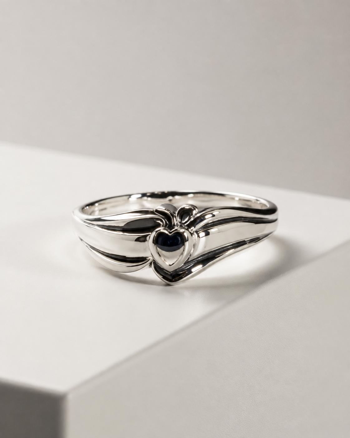 Aysha - Anillo Diamantado Corazón - Imagen 3